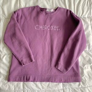Cherokee vintage crew neck sweater